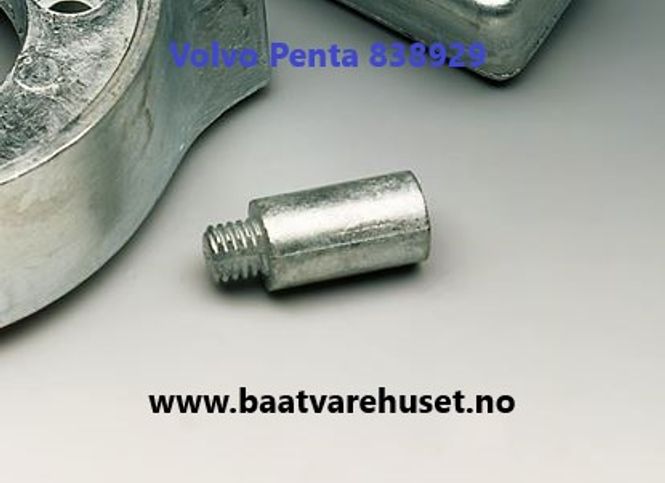 Hovedbilde Volvo Penta 838929 anode