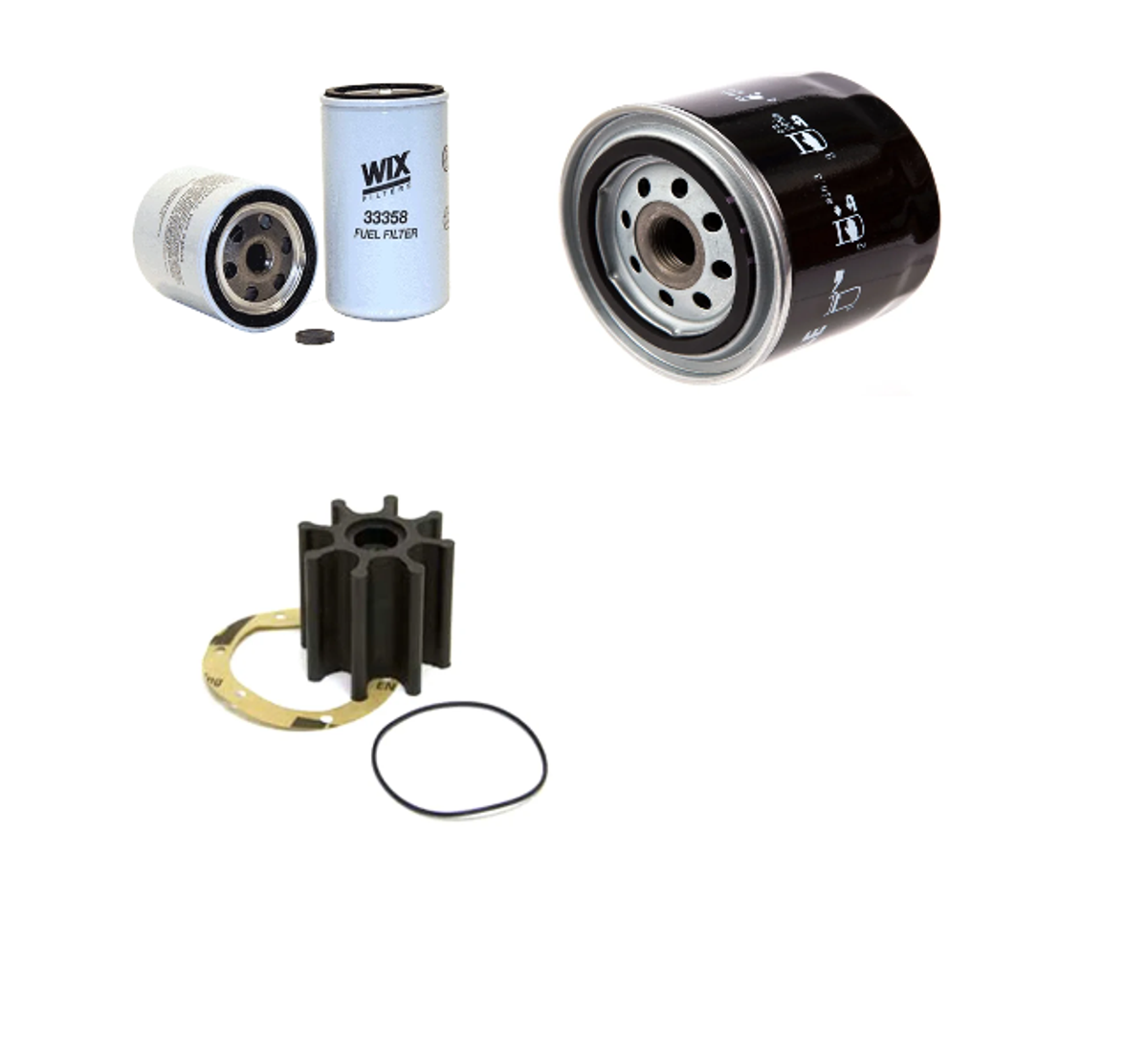 Servicekit til Volvo Penta AD31, AQ30, TAMD31, TMD30 og KAD32 