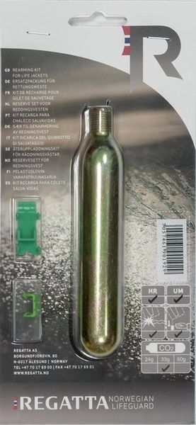 Hovedbilde Regatta gasspatron redningsvest 33g 