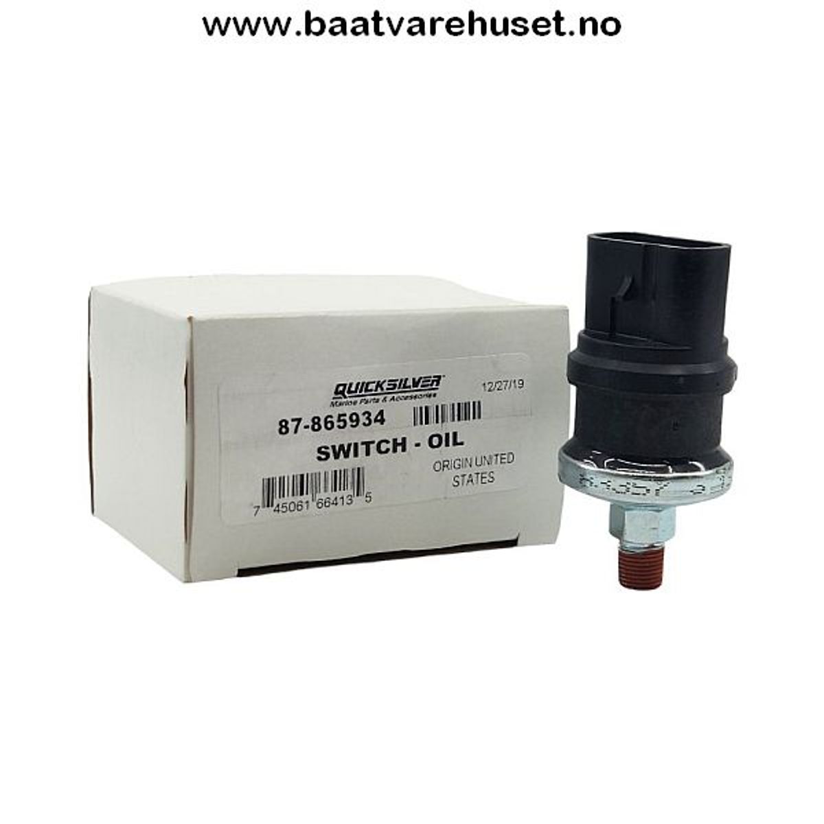 Quicksilver 865934 oljetrykksensor 