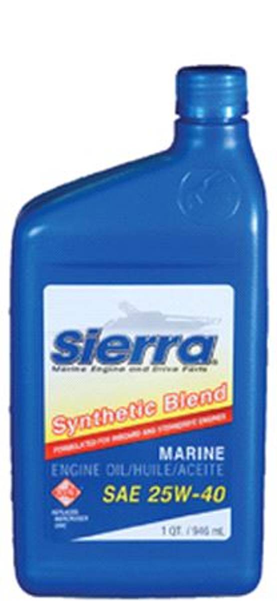 Sierra 25W-40 delsyntetisk olje 0,94L