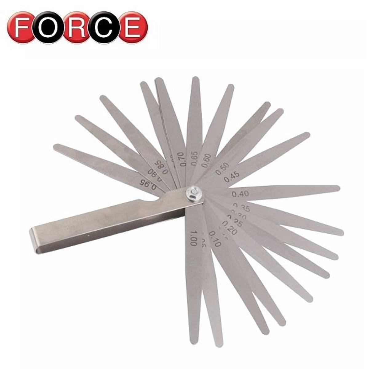 Force bladsøker 0,05-1mm , 20 blad