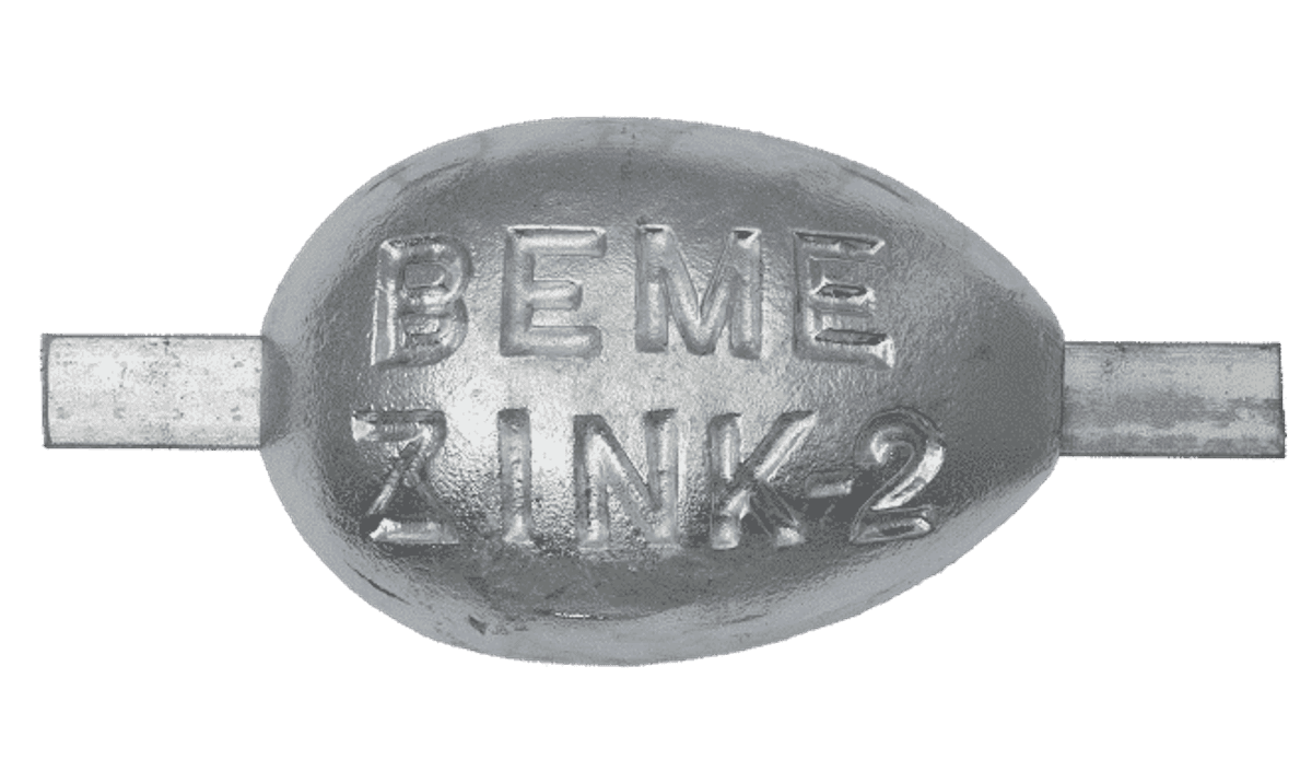 Sinkanode 2kg dråpeformet BEME